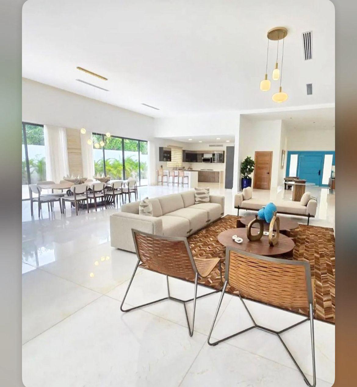 5BR New Lagos Villa - Living Room